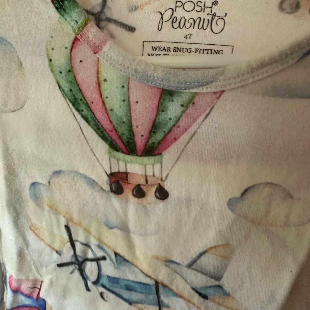 Posh Peanut Hot Air Balloon Pajama Set